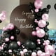 thumbnail image 4 of Kit de arco de globos MOXMAY, rosa metalizado y negro, 151 unidades, 4 of 7