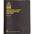 thumbnail image 4 of Bookkeeping Record Dome 600, cubierta de vinilo marrón, 128 páginas, 4 of 4