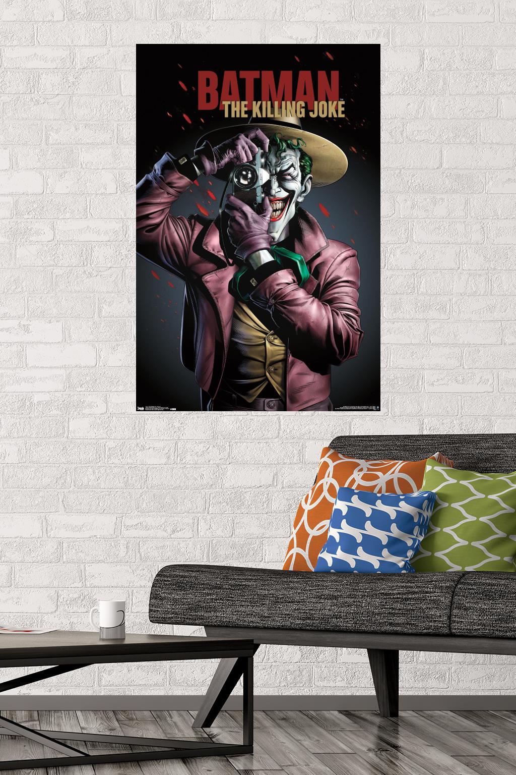 DC Comics Movie - The Killing Joke - Key Art Wall Poster, 22.375" x 34"