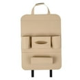 thumbnail image 1 of Aqestyerly Storage Trunks & Bag Child Car Seat Backrest Protector Car Rear Seat Storage Bag Car Backrest Hanging Car Rear Seat Storage HWRETIE, 1 of 1