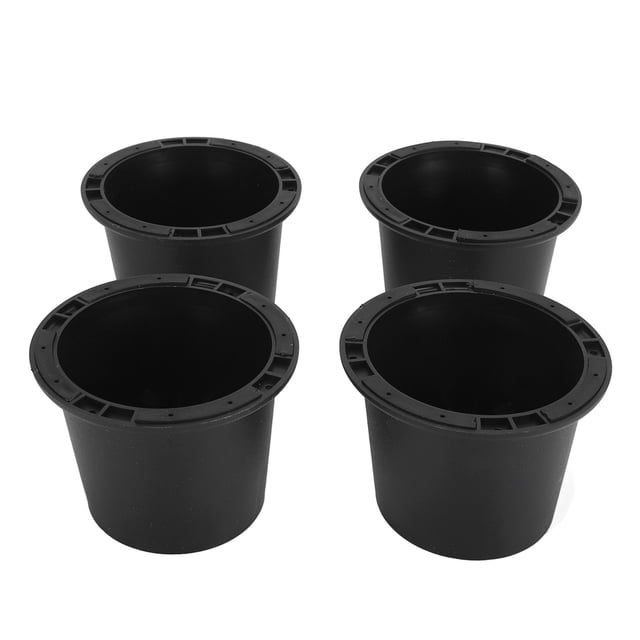 Elevadores De Goma Para Cama, Paquete De 4 Elevadores Para Sillas, Bloques Elevadores De Muebles Para Oficina En Casa Negro