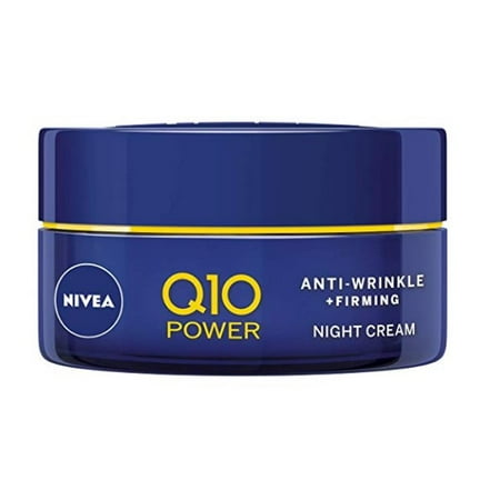 Nivea Q10 Plus Anti-Wrinkle Face Night Cream, 50 ml, Pack of