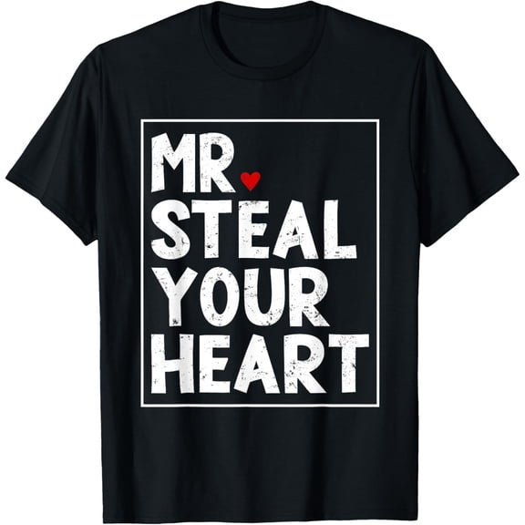 Mr Steal Your Heart for Toddlers Valentine's Day T-Shirt Shirts