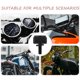 thumbnail image 3 of unbranded Perno De Para Asiento De Motocicleta Con Perilla Ranurada Y Acabado Negro Para Modificación, 3 of 7