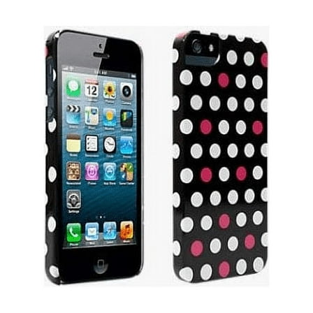 Verizon - PopNGo Polka Dot Hard Case for iPhone 5