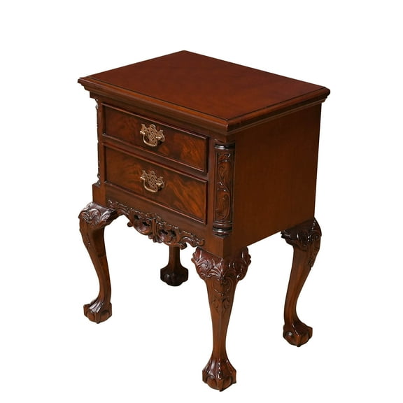 Mahogany Ball and Claw Night Stand