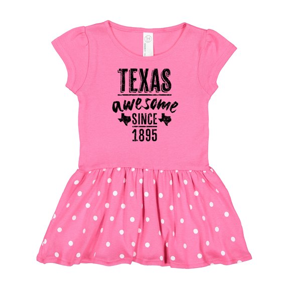 Inktastic Texas Awesome Since 1895 Gift Baby Girl Dress