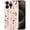 Pink, variant on Floral Cute Case for iPhone 13 Pro 6.1 inch,Soft Slim Bumper Girls Flower Cover for iPhone 13 Pro,Pink