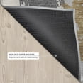 thumbnail image 6 of Addison Rugs Chantille Indoor/Outdoor Transitional Abstract Black Machine Washable Rectangle Rug, 10' x 14', 6 of 10