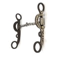 thumbnail image 3 of AJ Tack Argentine Engraved Sweet Iron Twist Snaffle Bit, 3 of 3
