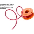 thumbnail image 4 of Bobina de repuesto de hilo para recortadora Dinheiro para recortadora de césped y tapa de carrete para recortadora de césped Tapa de carrete para recortadora, compatible con Worx WG180 WG163 WA0010, 4 of 5