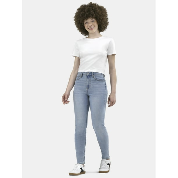 No Boundaries High Rise Skinny Jeans, 29” Inseam, 1 or 2-Pack