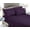 Purple, variant on Elegant Comfort 1500 Series Microfiber Sheet Set Deep Pocket, Wrinkle Resistant, Queen, Elite Orange