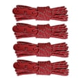thumbnail image 4 of jinwen Lot de 4 Cordes pour Tente de Camping, Corde Coupe-Vent pour Tente avec Tendeur de Réglage, Corde en Nylon, Rouge, 4 of 9