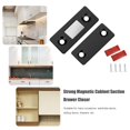 thumbnail image 4 of Kit Tope Armario Con Tornillo Puerta Sin Perforaciones Magnéticas (negro Mate), 4 of 7