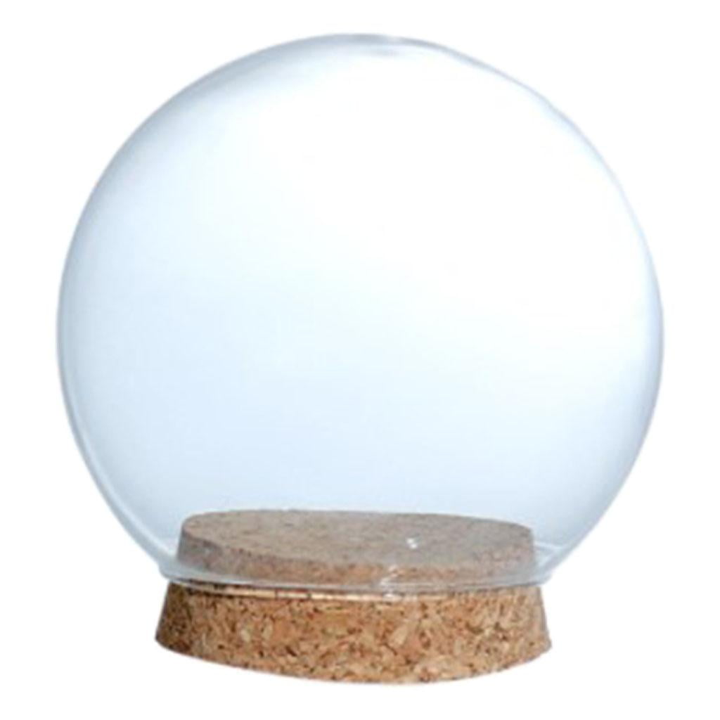 Decorative Clear Dome/Tabletop Centerpiece Cloche Bell Jar Display Case