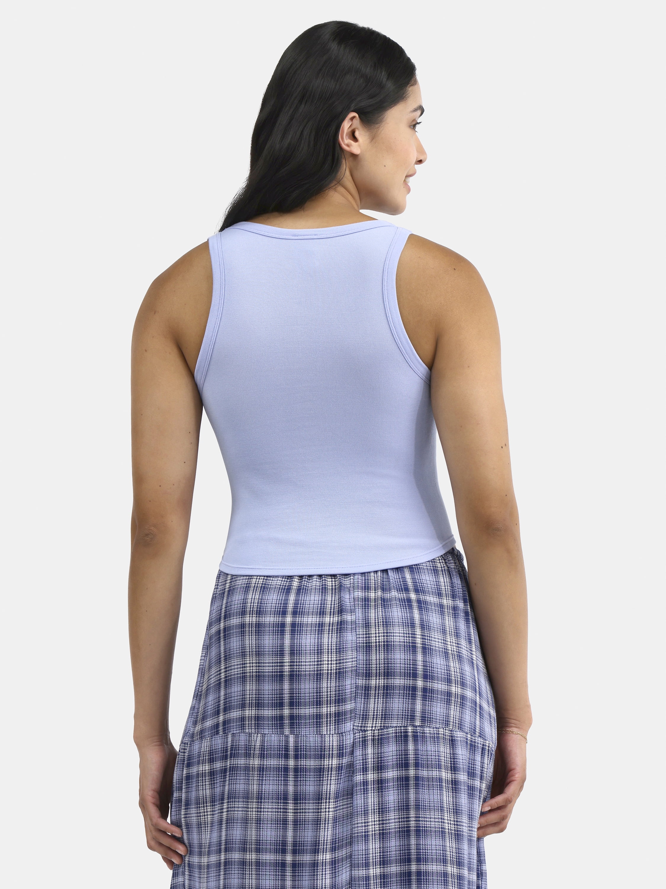 No Boundaries Seamless Henley Tank, Women's