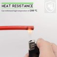 thumbnail image 4 of Hilitchi Cable de silicona de calibre 10 de 12 pies, resistente a altas temperaturas, alambre de silicona flexible súper suave [6 pies rojo y 6 pies negro] (10 AWG), 4 of 5