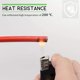 thumbnail image 4 of Hilitchi Cable de silicona de calibre 10 de 12 pies, resistente a altas temperaturas, alambre de silicona flexible súper suave [6 pies rojo y 6 pies negro] (10 AWG), 4 of 5