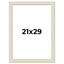 21x29 Frame White Real Wood Picture Frame Width 1.75 inches | Interior Frame Depth 0.5 inches |