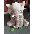 thumbnail image 4 of Almohada de peluche con forma de elefante HUOGUO, 30 cm, 4 of 5