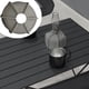 thumbnail image 5 of Tanque de gas Cilindro Almacenamiento Camping al aire libre Cubierta de bote Accesorios Camping Gris 11x8cm, 5 of 9