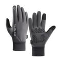 thumbnail image 2 of Roncen Touchscreen Winter Gloves for Men, Cold Weather Warm Freezer Work Gloves for Running Driving Cycling Hiking, 2 of 4