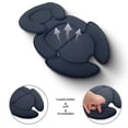 thumbnail image 3 of Cojín Universal para asiento de cochecito de bebé, almohada de soporte para cabeza y cuerpo, inserto para asiento de coche infantil para DOONA, accesorios para cochecito de recién nacido, 3 of 4