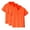 Orange 3PCS, variant on Cnuiaeg 3-Pack Classic Solid Color Polo Shirt for Kids