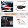 thumbnail image 3 of Trimla Front Tow Cover Fit 17-21 Mercedes Benz S Class W222 Facelift for S300 S320 S350 S350d S400 S400d S450 S500 S560 S600 2017 2018 2019 2020 2021 bumper towing Hook Eye Cap A2228850500, 3 of 5