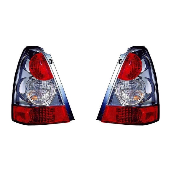 RVLightings Fleetwood Discovery 2017 RV Motorhome Pair (Left & Right) Replacement Rear Lamp Taillights
