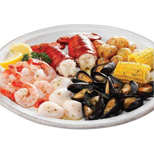 Lobster Gram MAINEBAKE4 Maine Lobster Gram Seafood Bake Dinner for 4