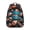 Baseballs and Flames, variant on Baseballs and Flames Blue Backpack for School, Cute School Bag with Adjustable Shoulder Straps and Padded Back, 15.3"x11"x7.1"