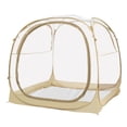 thumbnail image 4 of 4-6 Person Pop Up Weather-Resistant Pod Sports Tent - Instant All-Weather Shelter, Transparent Bubble Tent for Camping, Fishing, Soccer, and Outdoor Events, 73"x73"x66", Lightweight & Portable, 4 of 12