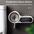 thumbnail image 4 of Wall Mount Toilet Paper Holder Phone Holder Storage Box Self-Adhesive Multifunctional Paper Holder Bathroom Stand, 4 of 5