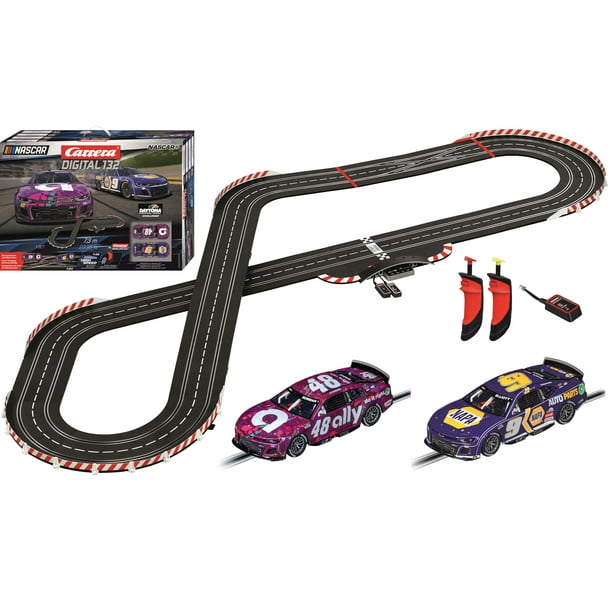 Set de pista de carreras de coches tragamonedas Carrera Digital 132 NASCAR