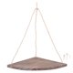thumbnail image 1 of Hanging Corner Shelf, Corner Shelf, Storage Rack Wooden Display Shelf Punch-free For Living Room Bedroom, 1 of 8