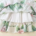 thumbnail image 3 of Toddler & Baby Girls Summer Off Shoulder Tutu Princess Dress Chiffon Flowy Beachwear Sundress, 3 of 7