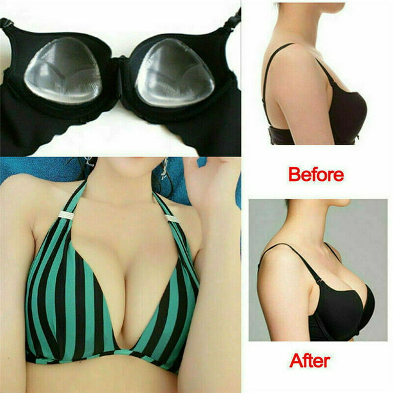 Silicone Breast Form- 1 Pair, Mastectomy Prosthetic Breast, Push Up Lift  Breast Sticky Bra Enhancer Insert, Adhesive Silicone Bra Cups for Sports  Bra