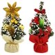 thumbnail image 1 of piezas Mini árbol de Navidad Árbol de Navidad artificial con bayas blancas y adornos de purpurina Decoración de mesa de Navidad Centro de mesa de vacaciones Suministros para fiestas Favores JFHHH pequeña, 1 of 1