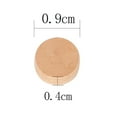 thumbnail image 2 of SHINYPASING 5Pcs Musical Instrument Cork Pads Khaki Trombone Water Key Cork Replacement, 2 of 8