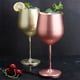 thumbnail image 5 of Toystoory Copa de vino de acero inoxidable, recipiente para bebidas de una sola capa, copa para bebidas con tallo, herramienta de cocina, copas Type3 NO3, 5 of 6