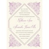 Deco Standard Wedding Invitation