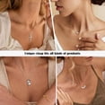 thumbnail image 3 of Turandoss S925 Sterling Silver Chain Necklace for Women Dainty Box Chain Choker Sturdy Chain Jewelry Birthday Teacher Appreciation Mothers Day Graduation Gifts for Her Mom Kids Teen Girls Wife Ideas, 3 of 8