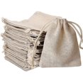 thumbnail image 1 of Jinsinto 30 Pcs Cotton Drawstring Bags, Burlap Gifts Bag With Drawstring Fabric Gift Bags, 1 of 5