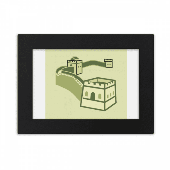 Great Wall China Pattern Art Deco Fashion Desktop Photo Frame Ornaments Picture Art Painting