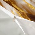 thumbnail image 4 of Homewish Gradient Watercolor Art Twin Duvet Cover,Contemporary Aesthetic Twin Bedding,Brown Gold,Light Gray Reversible,2pcs,1 Duvet Cover and 1 Pillowcase, 4 of 6