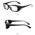 thumbnail image 4 of 1 PK Clear Lens Men's Black Frame Reading Glasses Heavy Duty Readers for Work, 4 of 7
