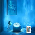 thumbnail image 2 of WMQPNNS New Trending Ocean Wa Ve Projector Light 16 Colors Nor Thern Li Ghts Lamp with Remote Control 3D Ocean Lamp for Light Projector for Home Off Ice Bar Restaurant Halosphere Lamp Projector, 2 of 9