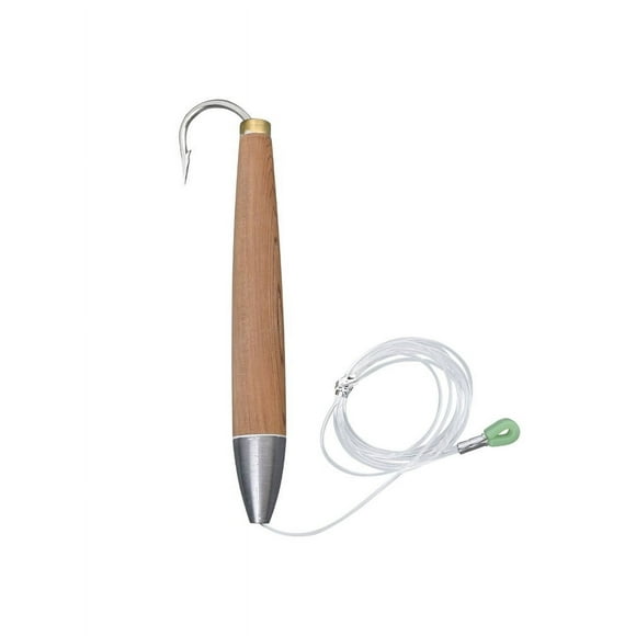 Trolling Fishing Bait Rigged Cedar Plugs Tuna Lure Cast Wood Trolling Pencil Bait Wooden Fishing Bait Tackles Drag Stickbaits